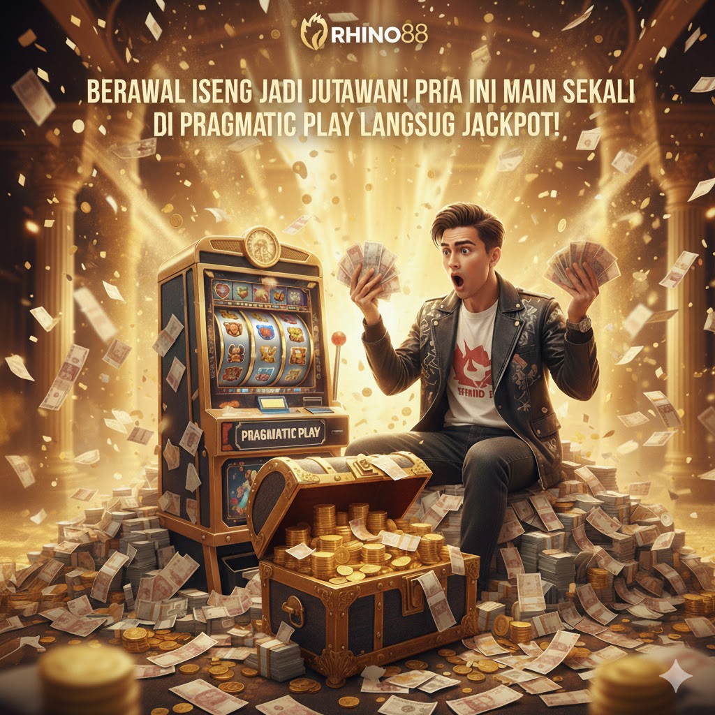 Berawal dari Iseng Jadi Jutawan! Pria Ini Iseng Main Sekali di Pragmatic Play Tapi Langsung Jackpot!