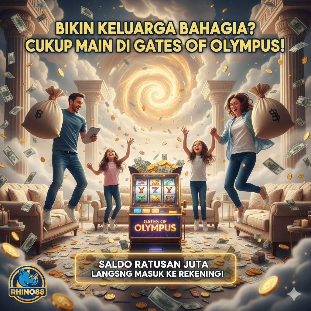 Mau Bikin Keluarga Bahagia? Cukup dengan Modal Dikit dan Main di Gates of Olympus! Saldo Ratusan Juta Akan Langsung Mengalir ke Rekeningmu!