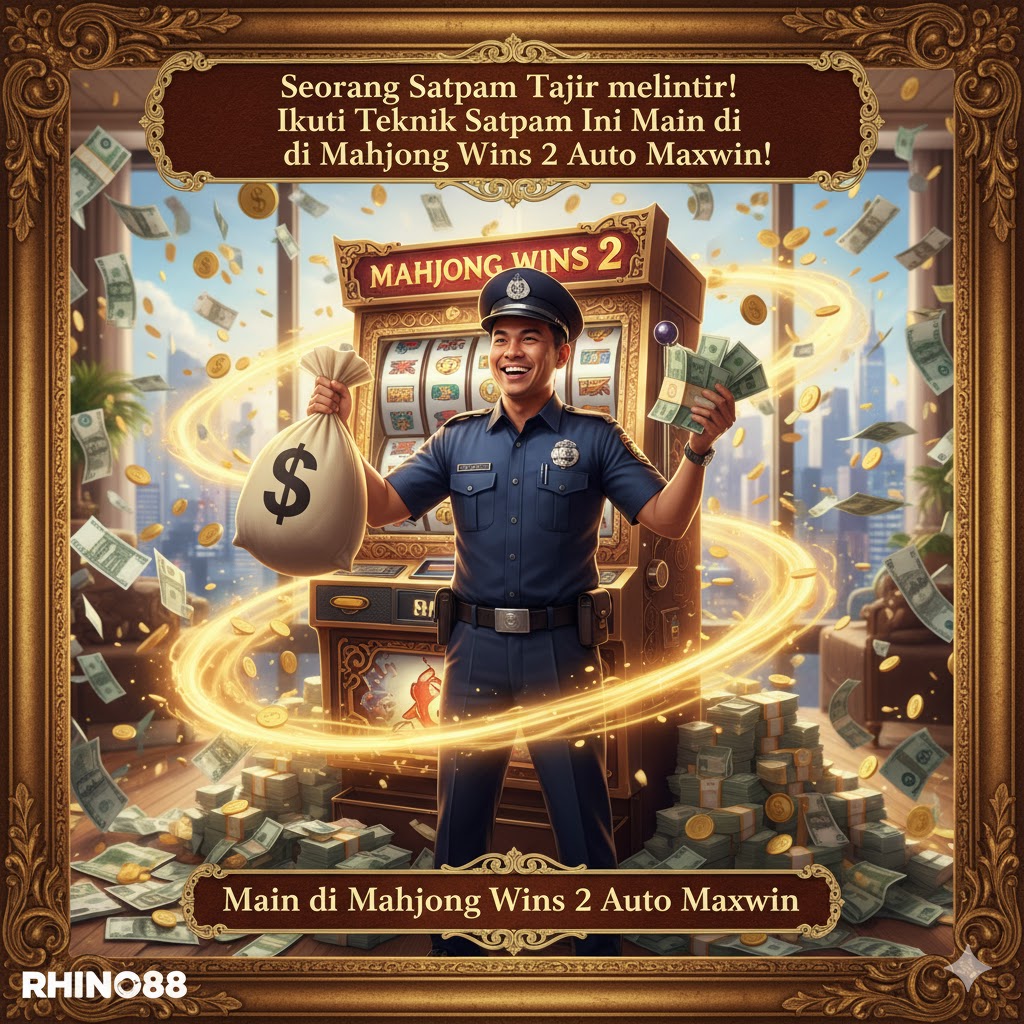 Jadi Tajir Melintir Padahal Awalnya Cuman Seorang Satpam! Ikuti Teknik Satpam Ini Main di Mahjong Wins 2 Auto Maxwin!