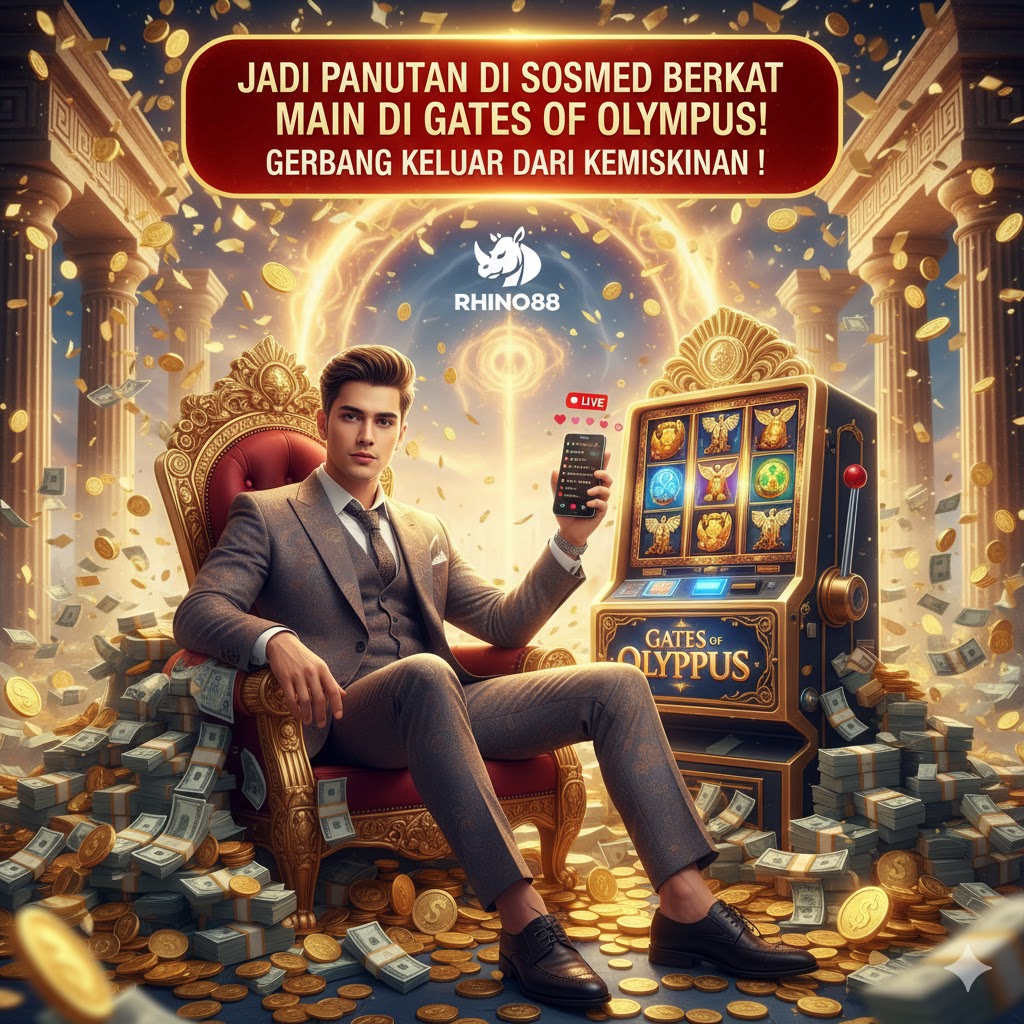Jadi Panutan di Sosmed Berkat Main di Gates of Olympus dan Langsung Hasilkan Ratusan Juta! Gerbang Keluar dari Kemiskinan!