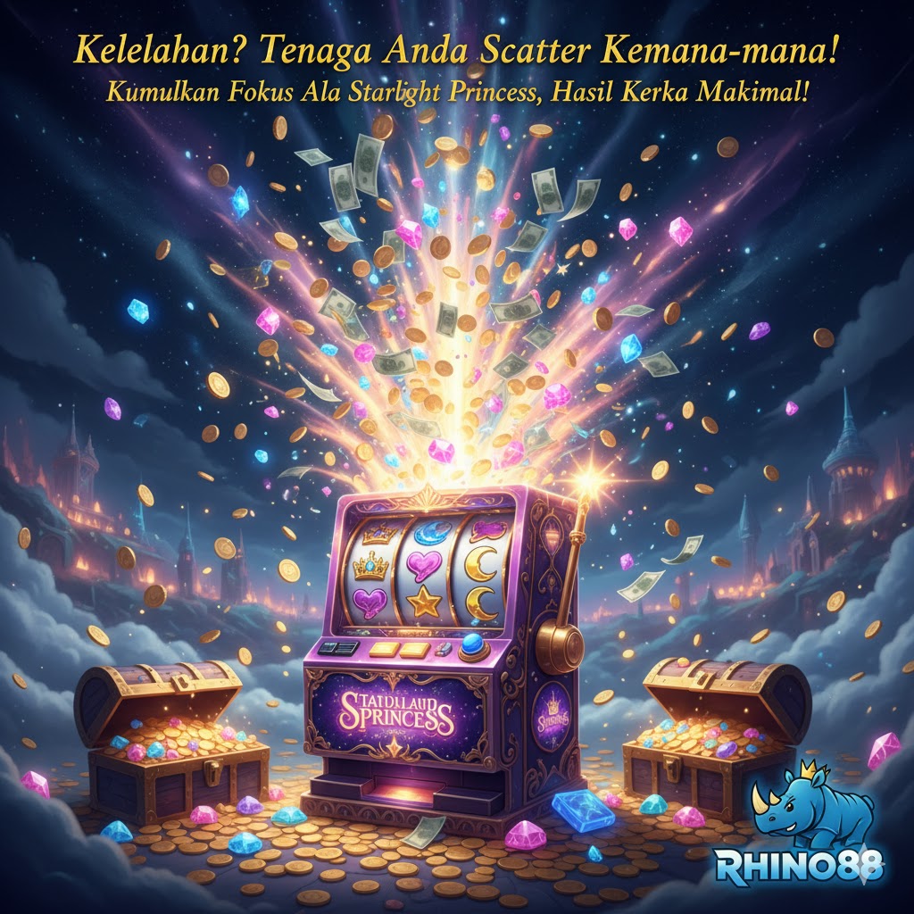 Merasa Kelelahan? Tenaga Anda 'Scatter' Kemana-mana! Kumpulkan Fokus Ala Starlight Princess, Hasil Kerja Maksimal!