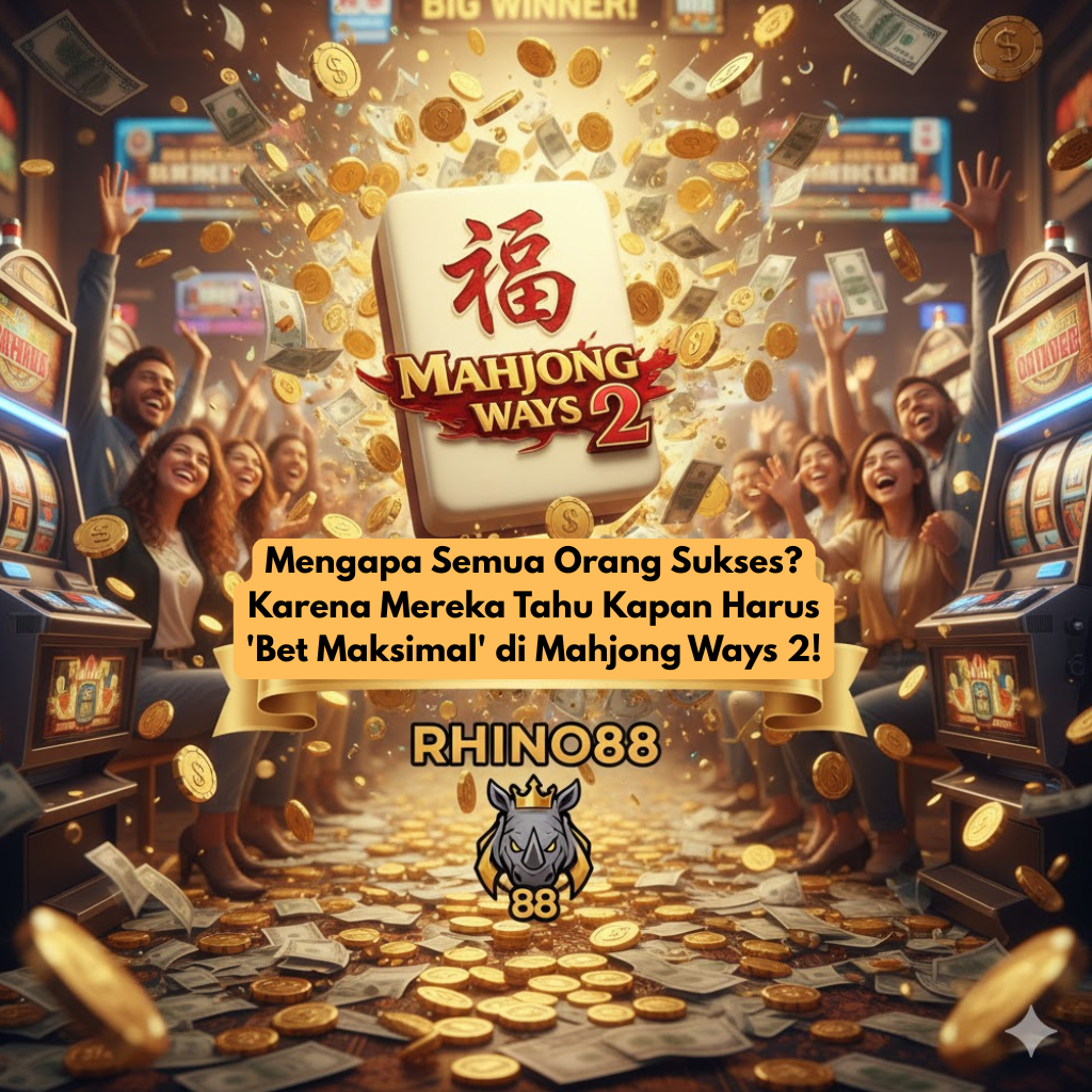 Mengapa Semua Orang Sukses? Karena Mereka Tahu Kapan Harus 'Bet Maksimal' di Mahjong Ways 2!