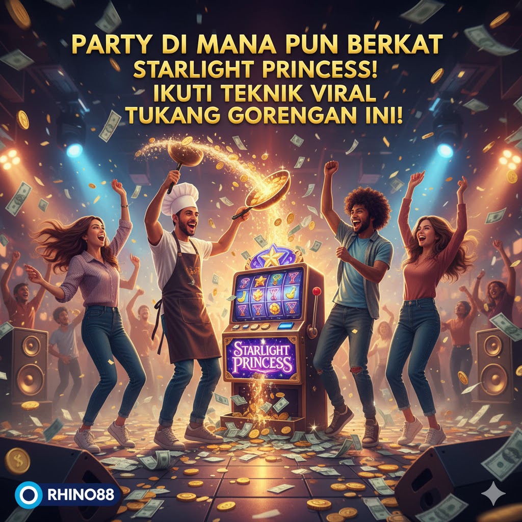 Bisa Party di Mana Pun Berkat Starlight Princess! Mau Juga? Ikuti Teknik Viral Tukang Gorengan Ini! Dari yang Selalu Jual Gorengan Jadi Bisa Party Tiap Hari!