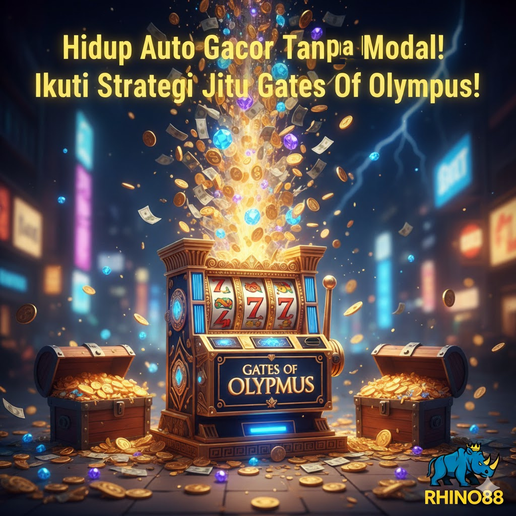 Kehidupan 'Auto-Gacor' Tanpa Modal! Terapkan Strategi Jitu ala Gates Of Olympus, Cuan Datang Tiba-tiba!